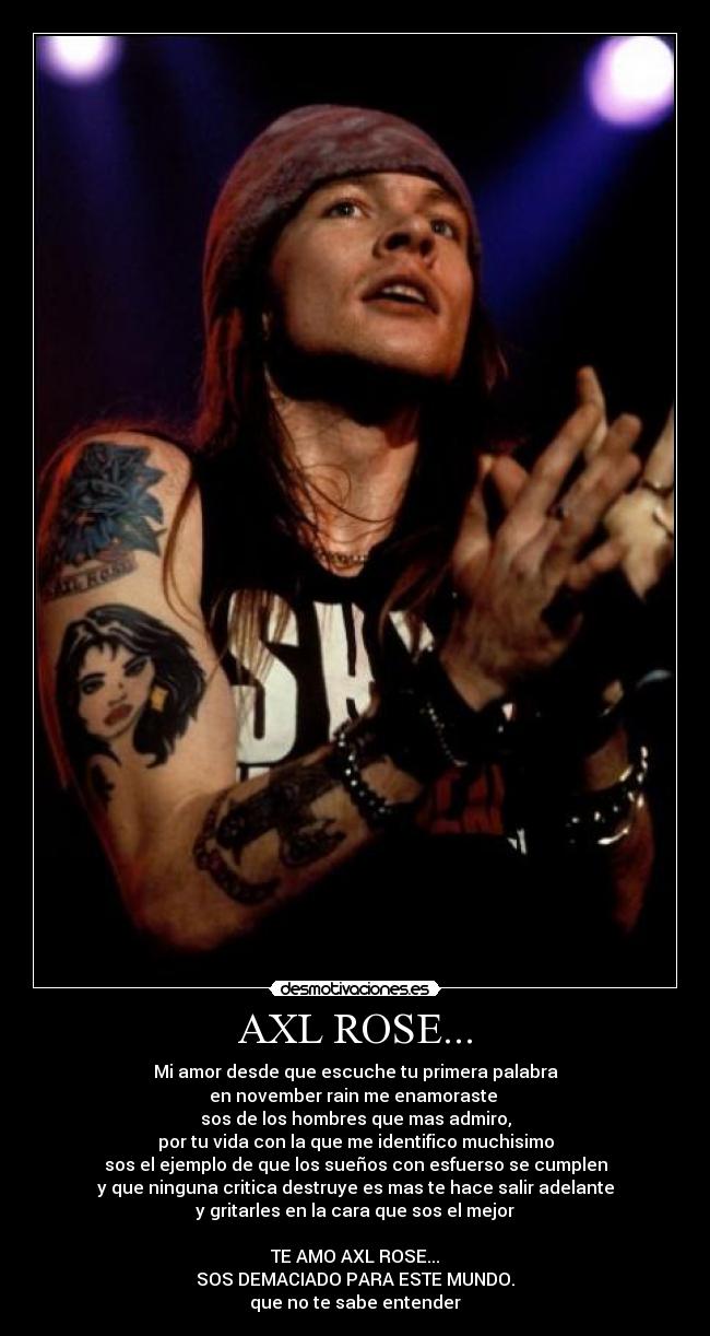 AXL ROSE... - 