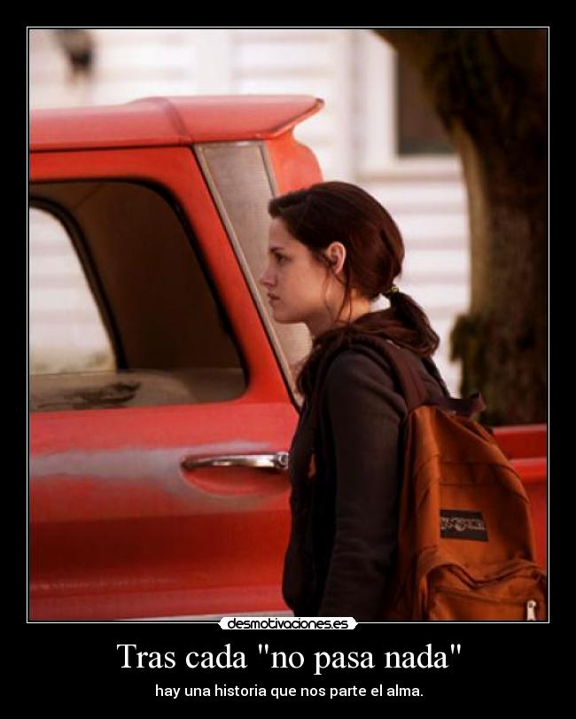 Tras cada no pasa nada -