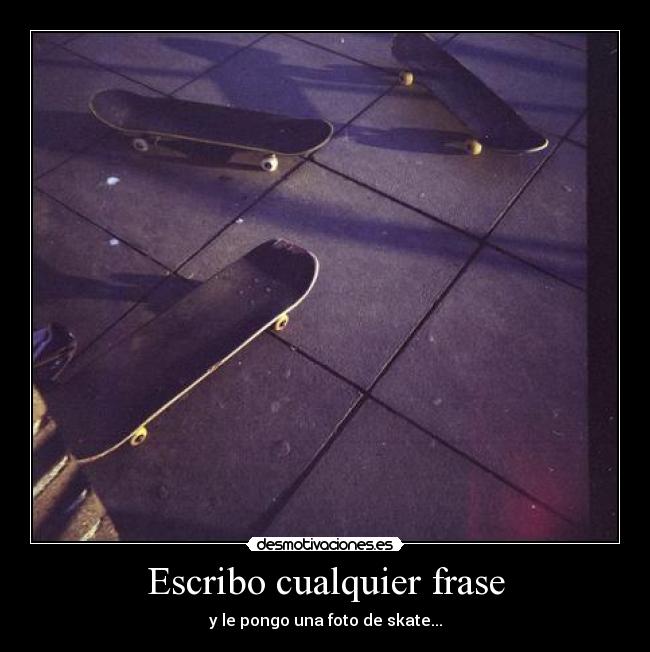 Escribo cualquier frase - 