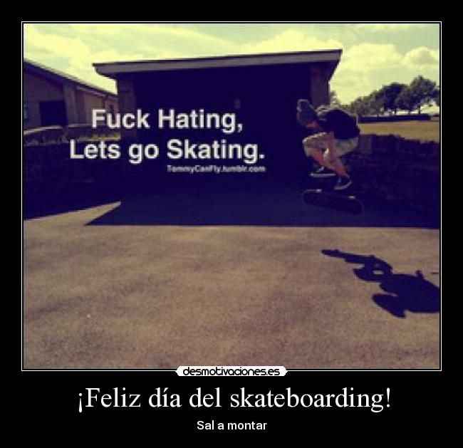 ¡Feliz día del skateboarding! - 
