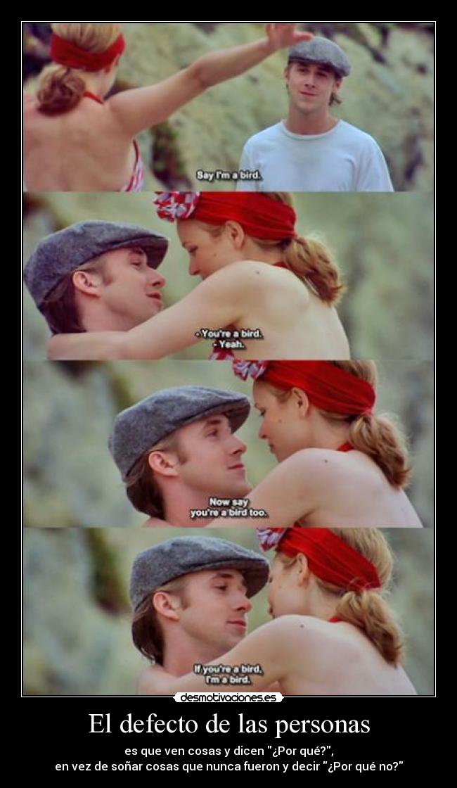 El defecto de las personas -