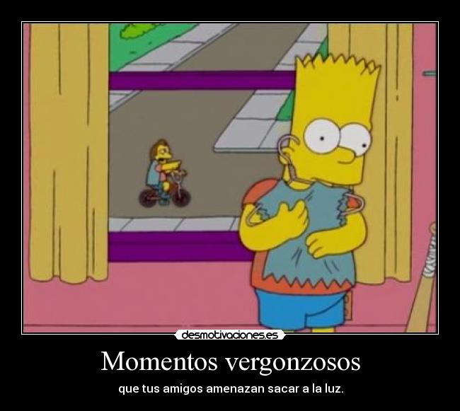 Momentos vergonzosos - 