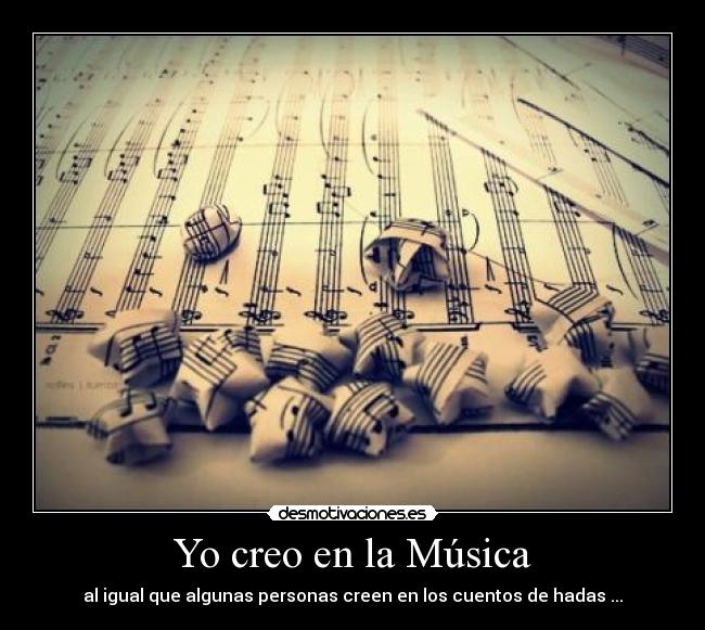 Yo creo en la Música - 