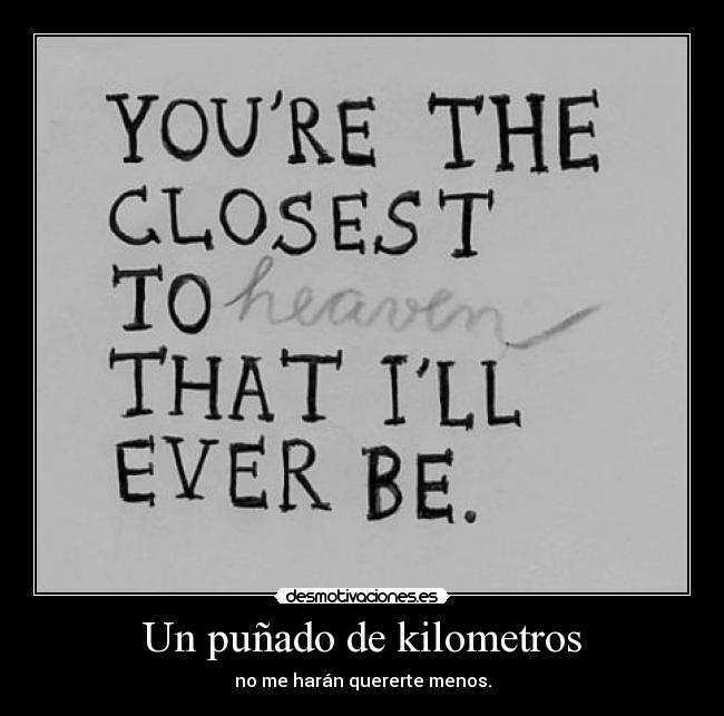 Un puñado de kilometros -
