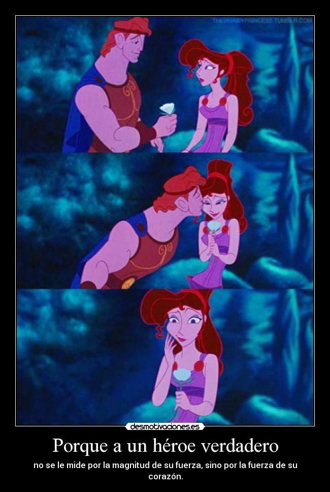 Porque a un héroe verdadero - 