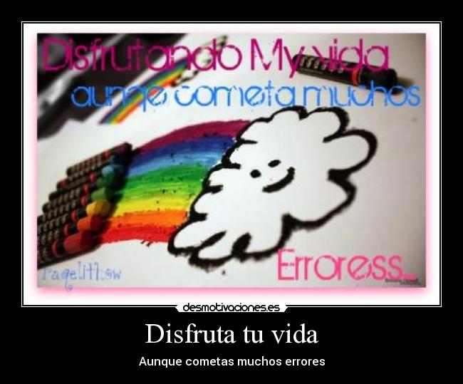 carteles vida life cute desmotivaciones