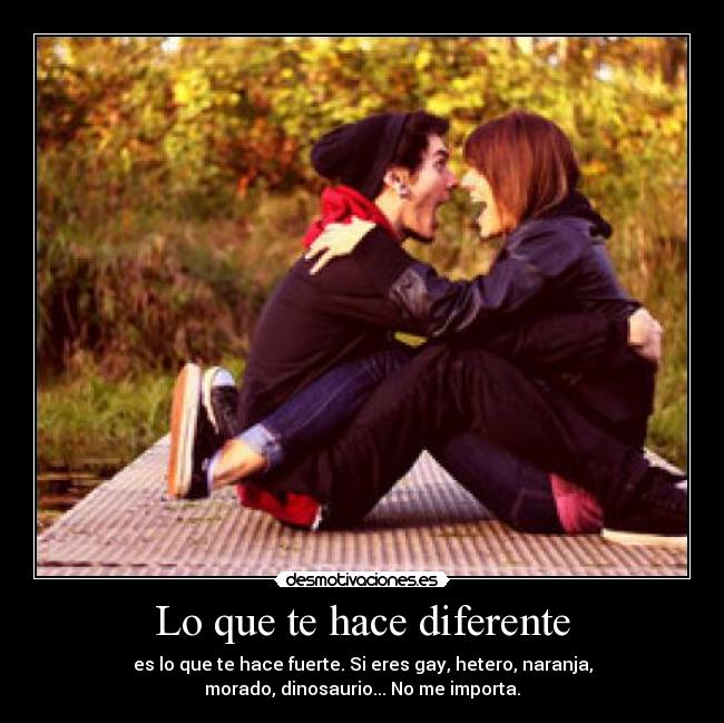 Lo que te hace diferente - 