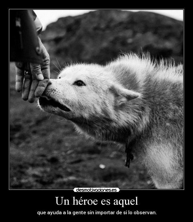 Un héroe es aquel - 