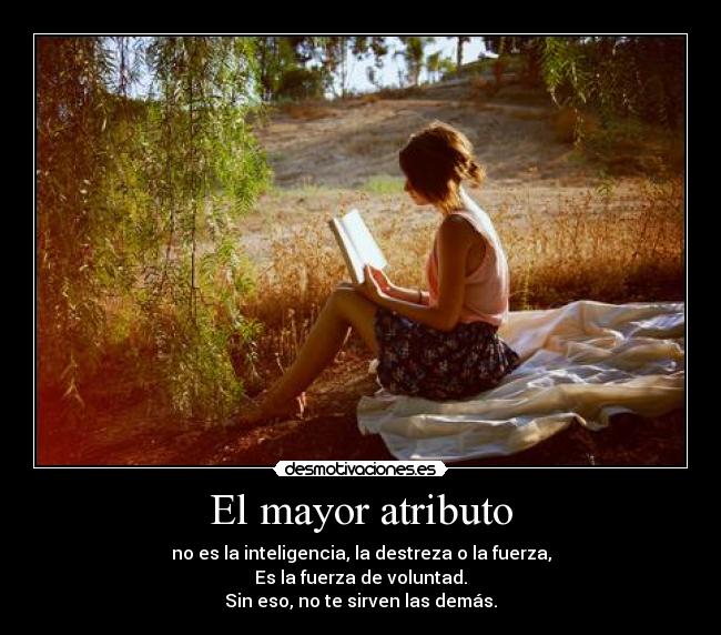 El mayor atributo - 