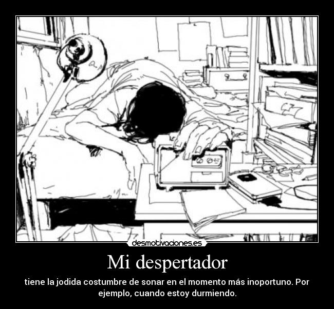 Mi despertador -
