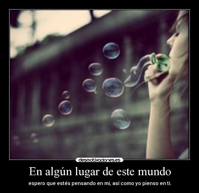 En algún lugar de este mundo - 