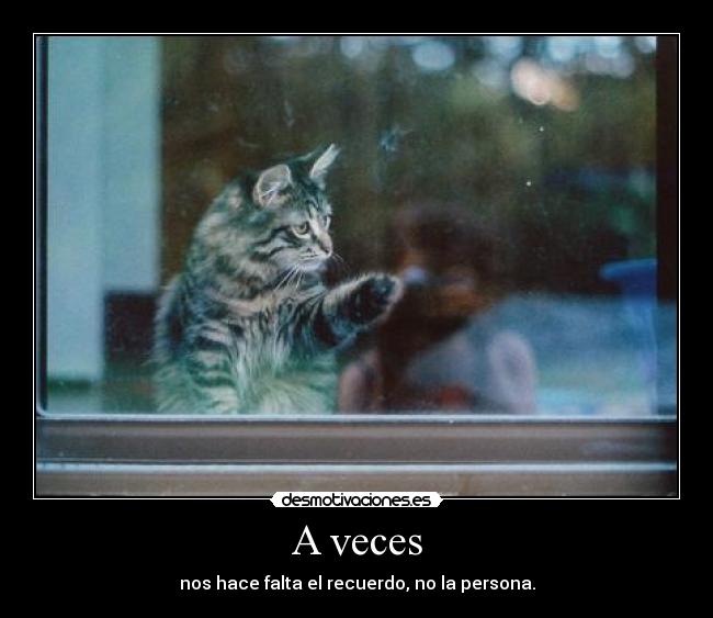 A veces -