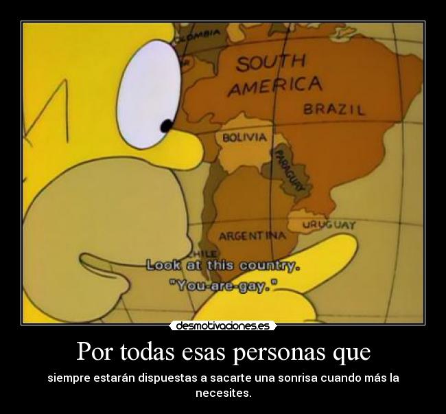 Por todas esas personas que -