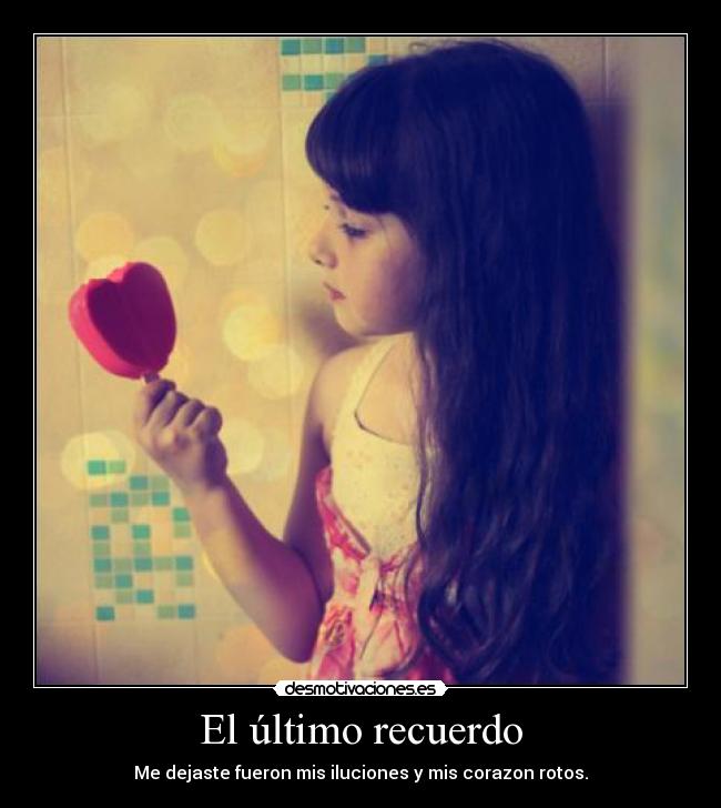 El último recuerdo - 