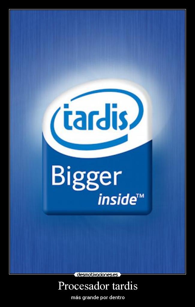 Procesador tardis - más grande por dentro