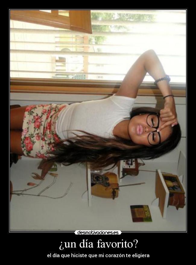 ¿un día favorito? -