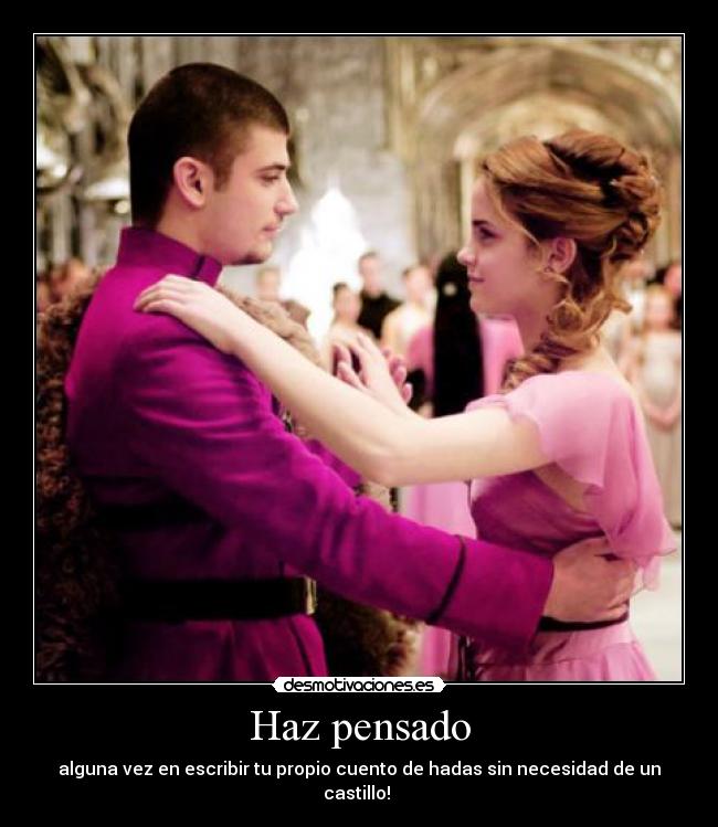 Haz pensado - alguna vez en escribir tu propio cuento de hadas sin necesidad de un castillo! ♥