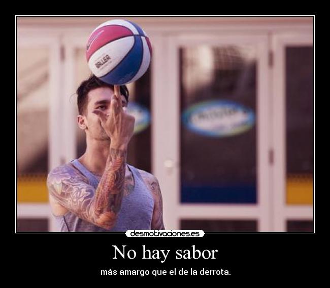 No hay sabor - 