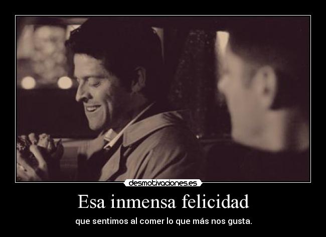 Esa inmensa felicidad - 