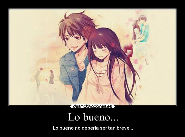 Lo bueno... - 