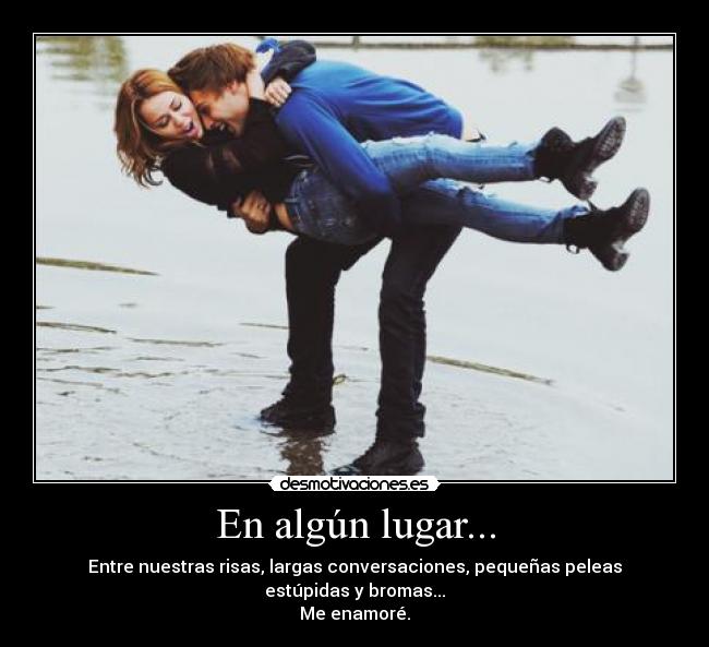 En algún lugar... -