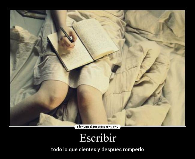 carteles escribir desmotivaciones