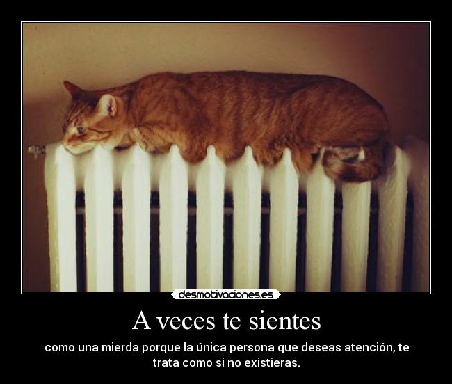 A veces te sientes - 