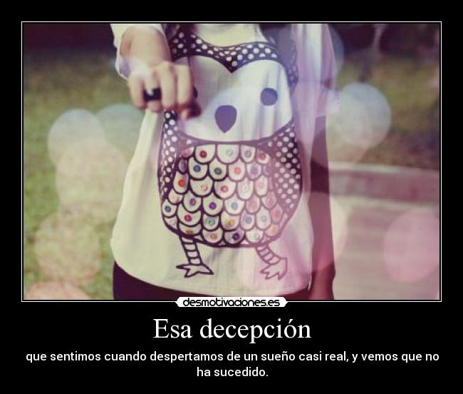 carteles decepcion suenos desmotivaciones