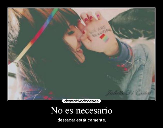 No es necesario - destacar estáticamente.