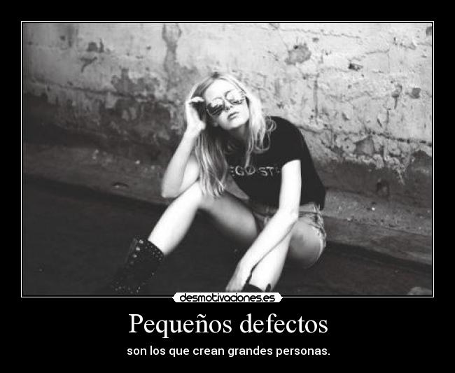 Pequeños defectos -