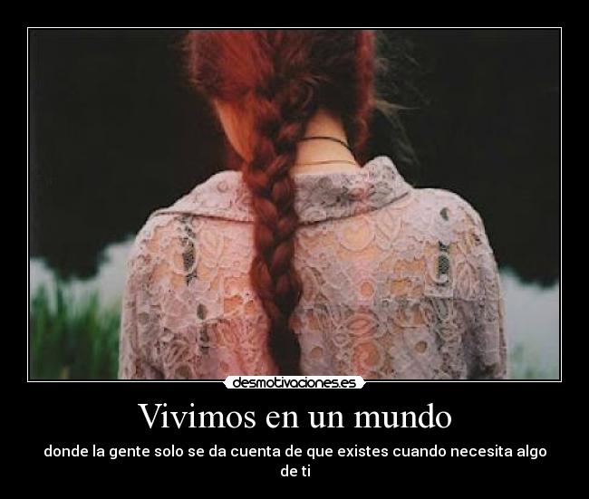 Vivimos en un mundo - 
