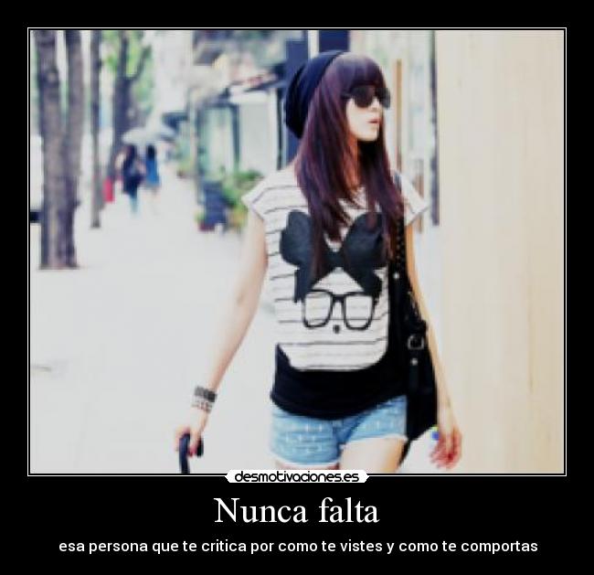 Nunca falta - 