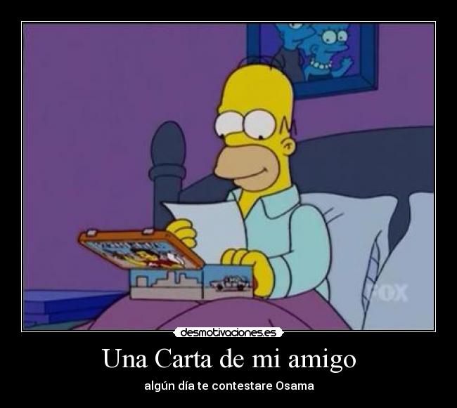 Una Carta de mi amigo -