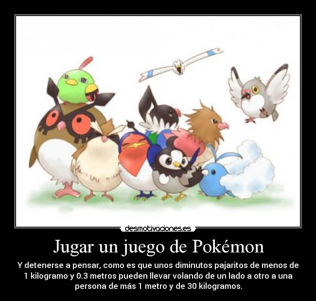 carteles pokemon imposible pero solo juego todos modos desmotivaciones