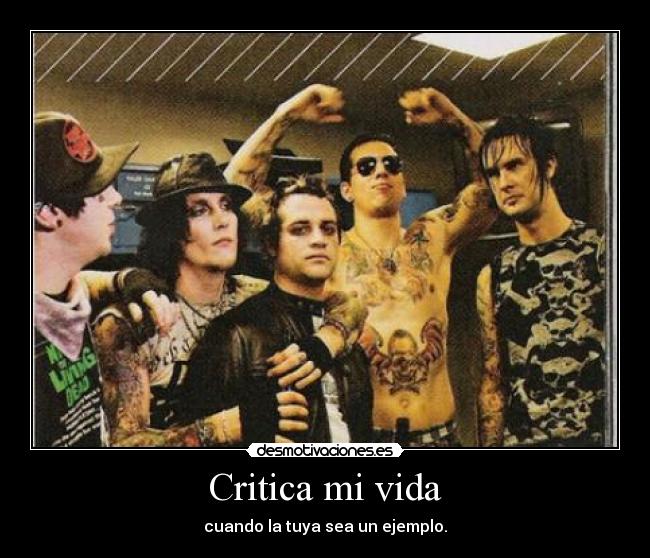Critica mi vida -