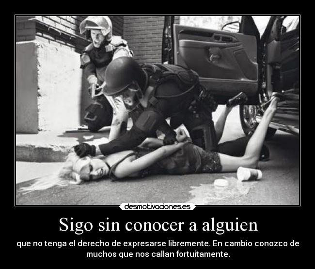 Sigo sin conocer a alguien - 