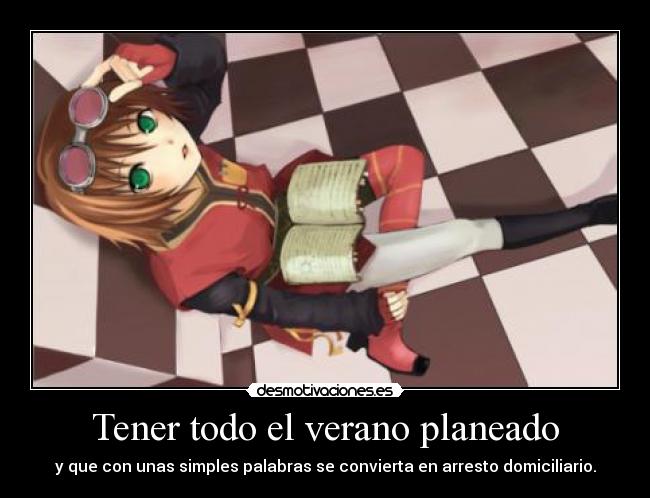 carteles verano septiembre tales symphonia talesof rita mordio harukaze desmotivaciones