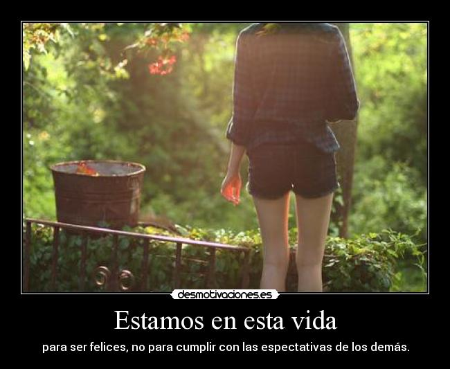 Estamos en esta vida - 