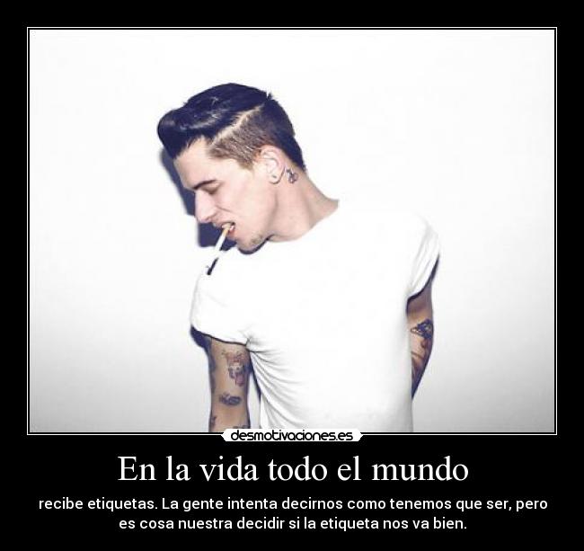 En la vida todo el mundo -