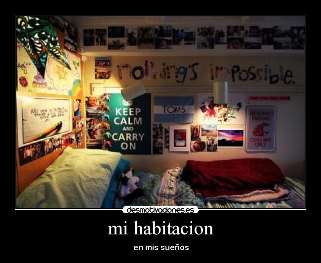 mi habitacion - en mis sueños
