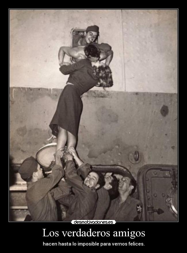 Los verdaderos amigos -