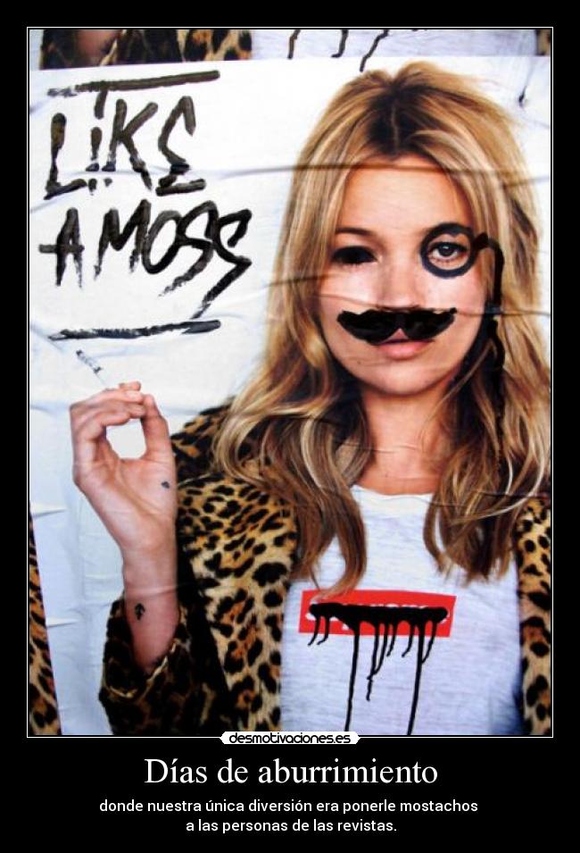 Días de aburrimiento -