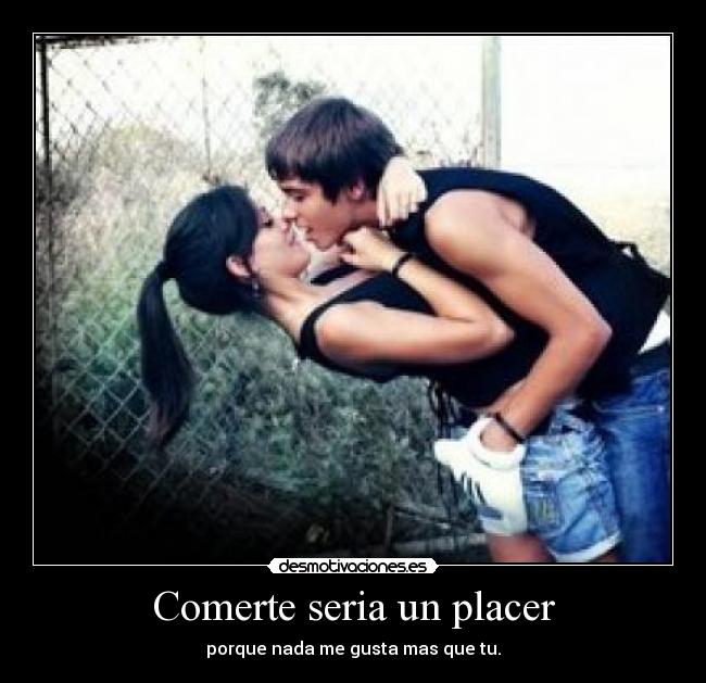 Comerte seria un placer - 