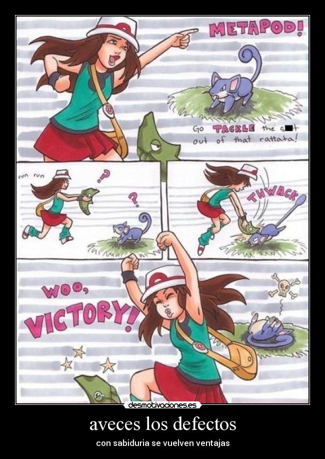 aveces los defectos -