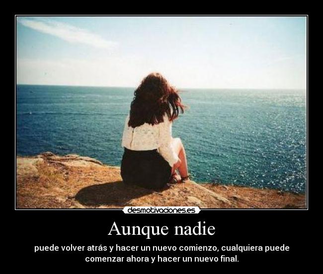 Aunque nadie -