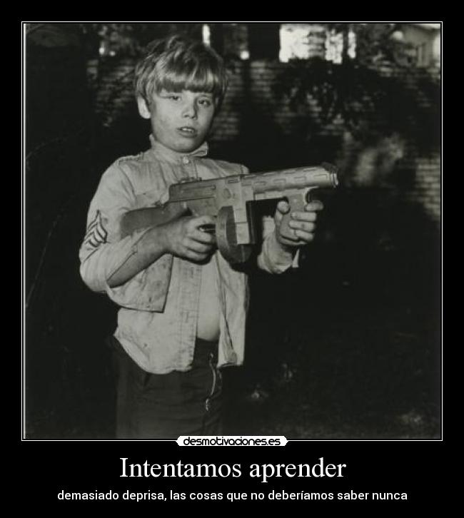 Intentamos aprender -
