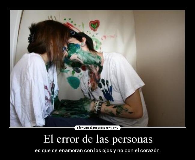 El error de las personas - 