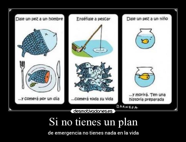 Si no tienes un plan -