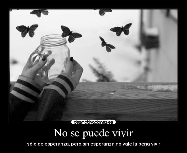 No se puede vivir - 