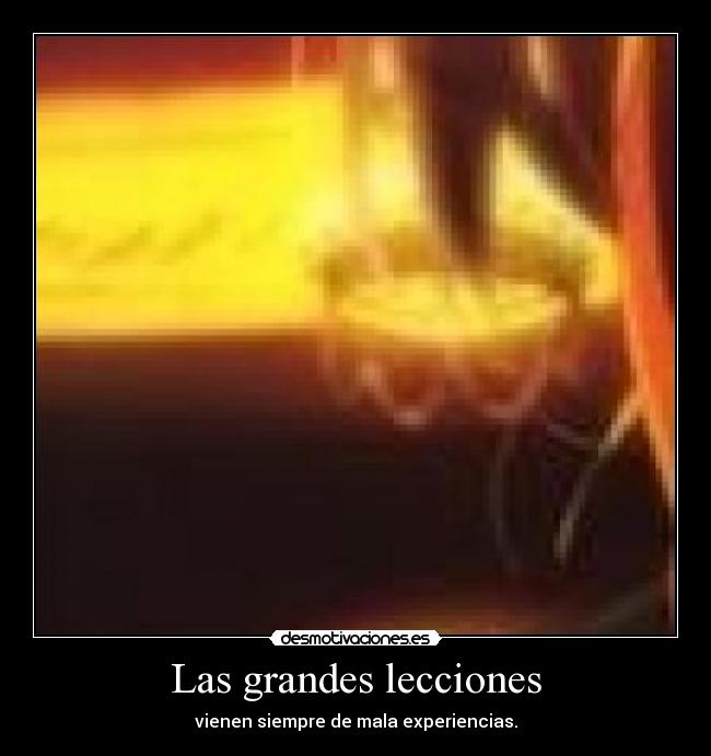 Las grandes lecciones - 